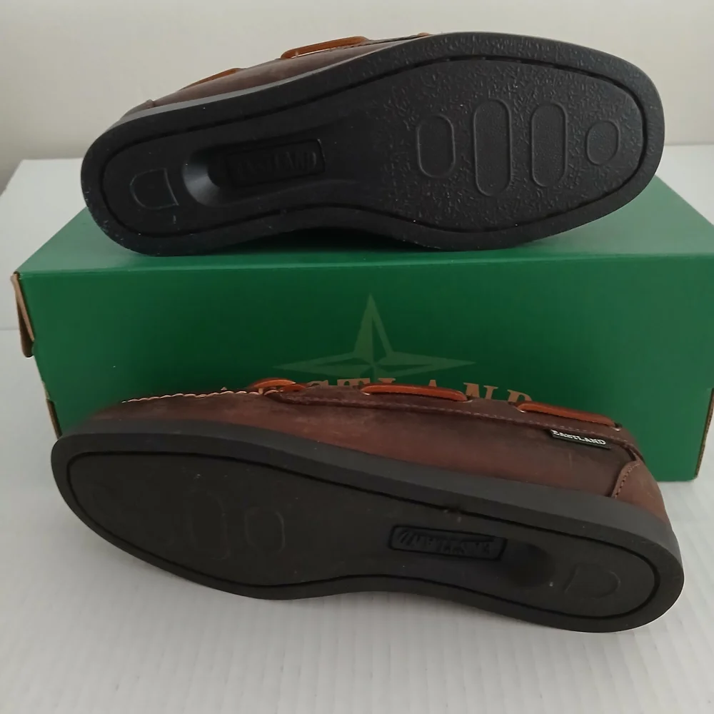 Eastland Women's Brown Boat Shoes Size 6 Medium New - Picture 5 of 10